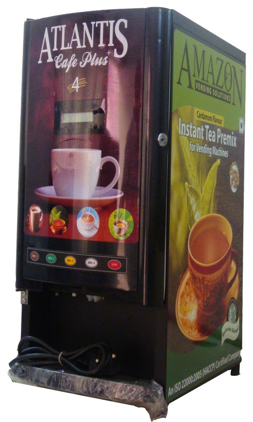 Tea & Coffee Vending Machine Water Milk Boiler Machine