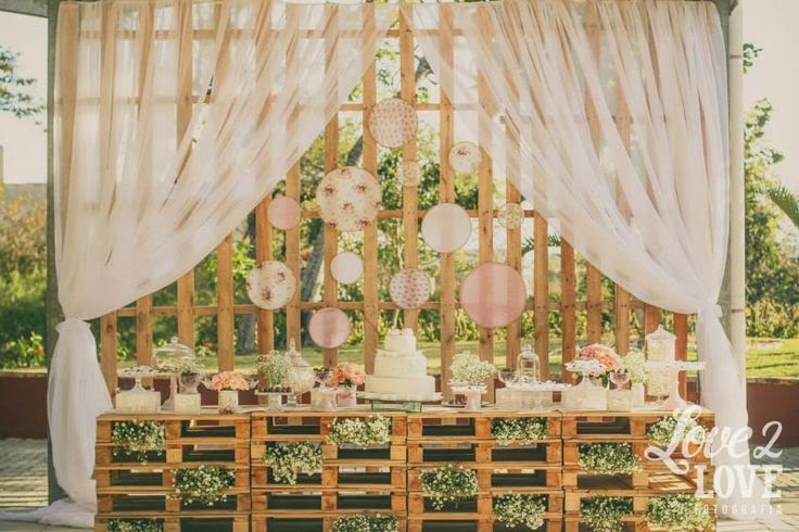 decoracao casamento simples passo passo:Simples riqueza: Inspiração: Pallet na decoração do casamento decoracao casamento simples passo passo:Simples riqueza: Inspiração: Pallet na decoração do casamento