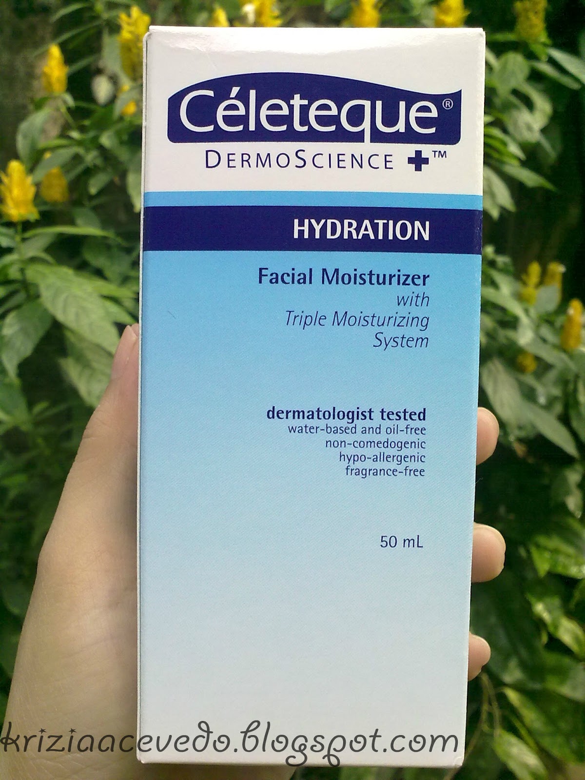 Thumbelisha's Corner Review Celeteque Facial Moisturizer
