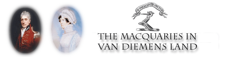 The Macquaries in Van Diemens Land