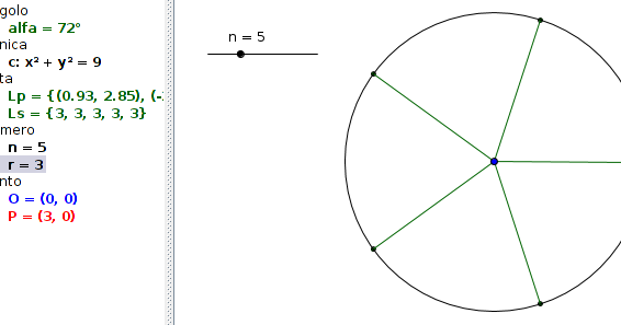 Come Dividere Un Cerchio In 5 Parti Uguali Matematica e Didattica: Suddivisione di cerchio e rettangolo in parti
