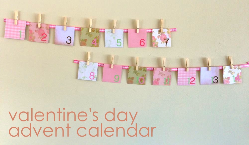 [ the . nichols . family ] Valentine's Day Advent Calendar