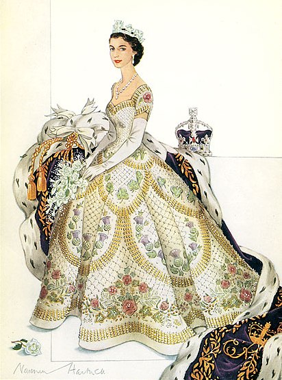 queen gown designs