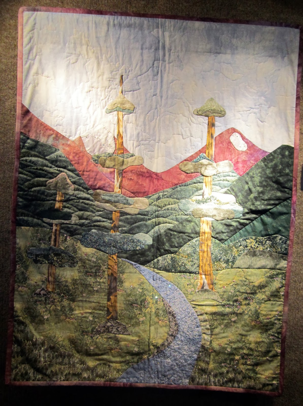 Calico Mermaid Porterville College Contemporary Art Quilt Show