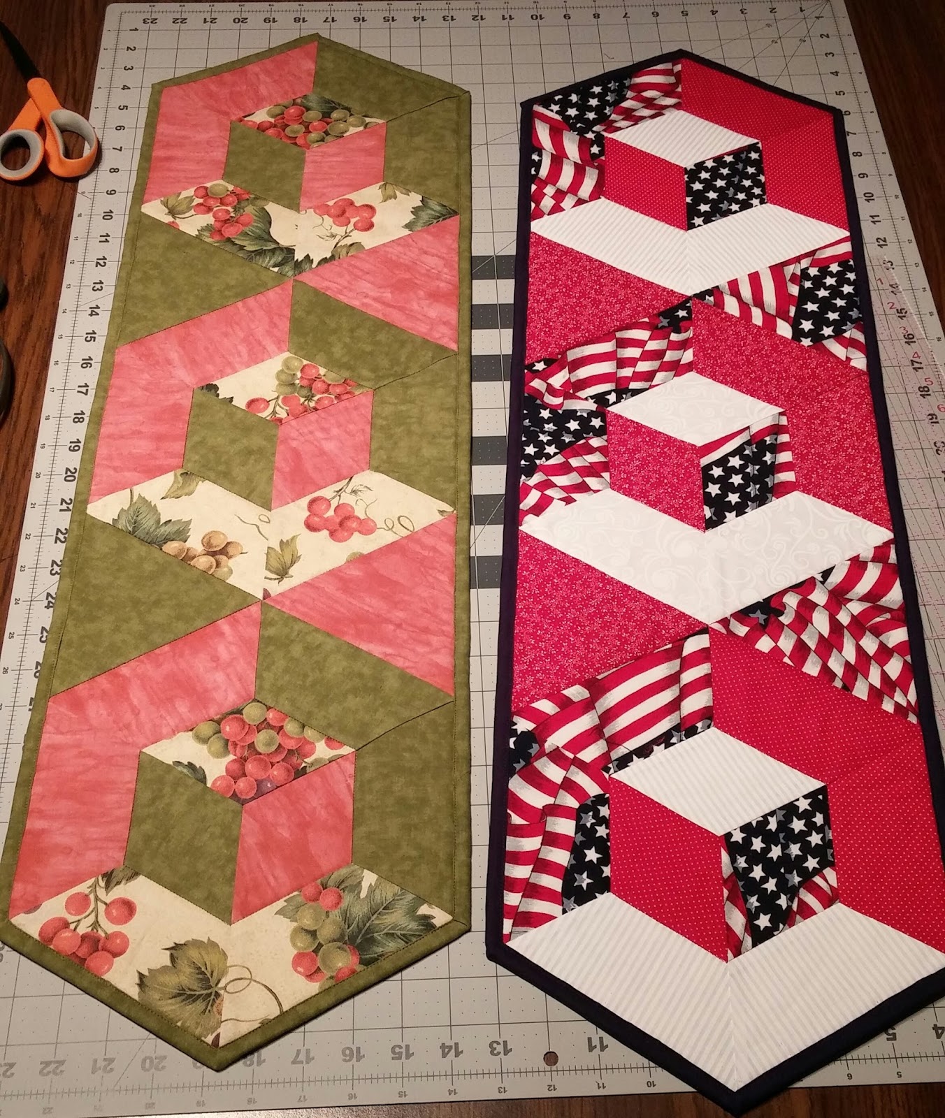 PJ's Crafty Creations 3D Hexagon Table Runner Supply List