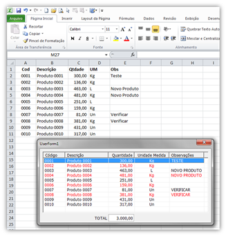 ListView no Excel / VBA Ivair, ExcelMax, Excel