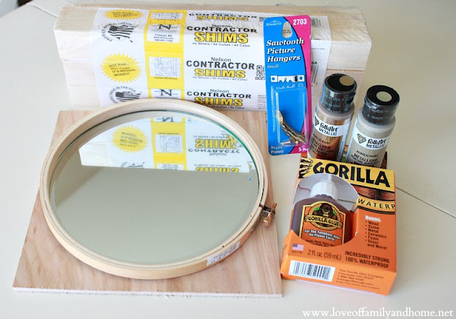 DIY Sunburst MIrror