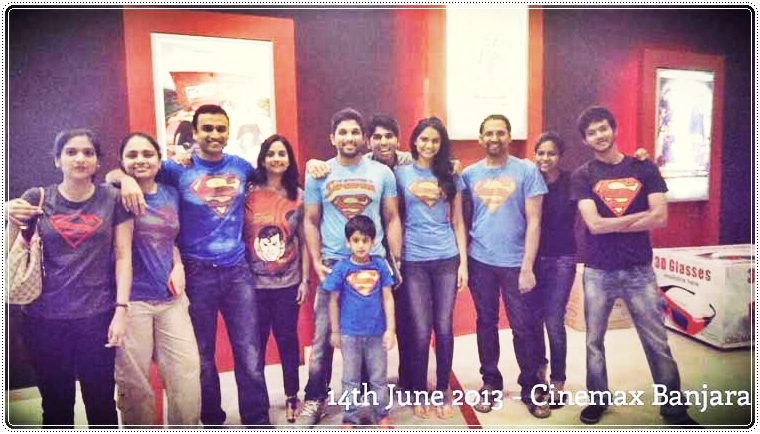 Allu Arjun's 11 Cousins At Cinemax