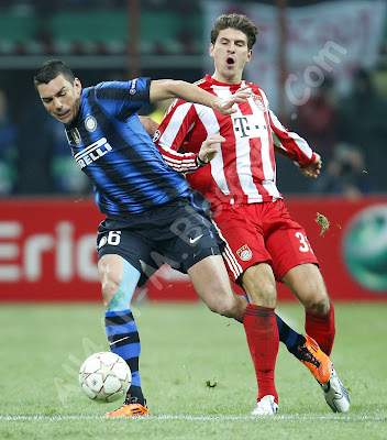 Inter Milan v FC Bayern Munich Inter Milan, Bayern, Bayern Munich, Inter Milan player, Bayern player, Robben, Ribéry, Eto'o, Sneijder