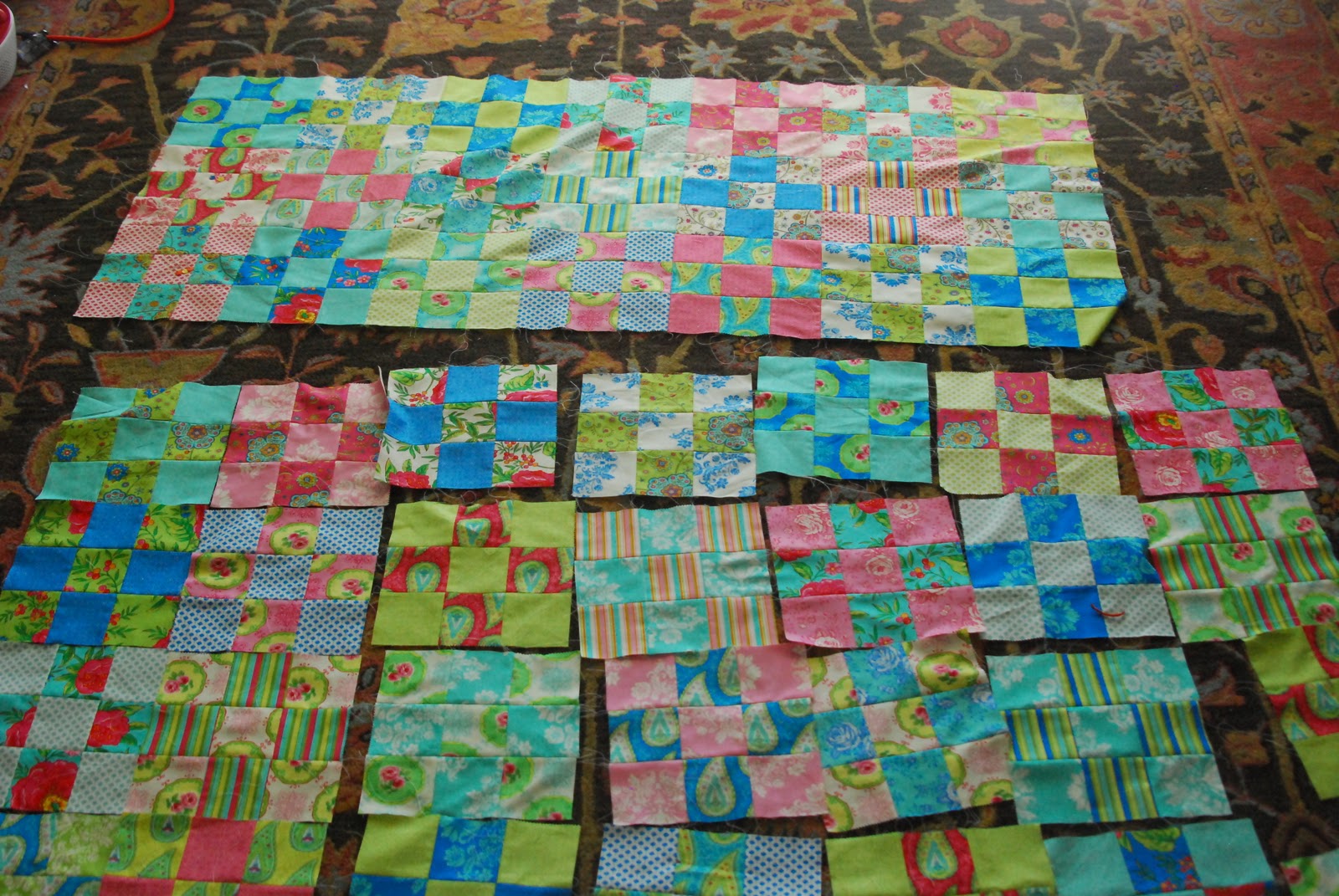 Margaret's Hope Chest How To Assemble a Quilt Top and Clean Your House