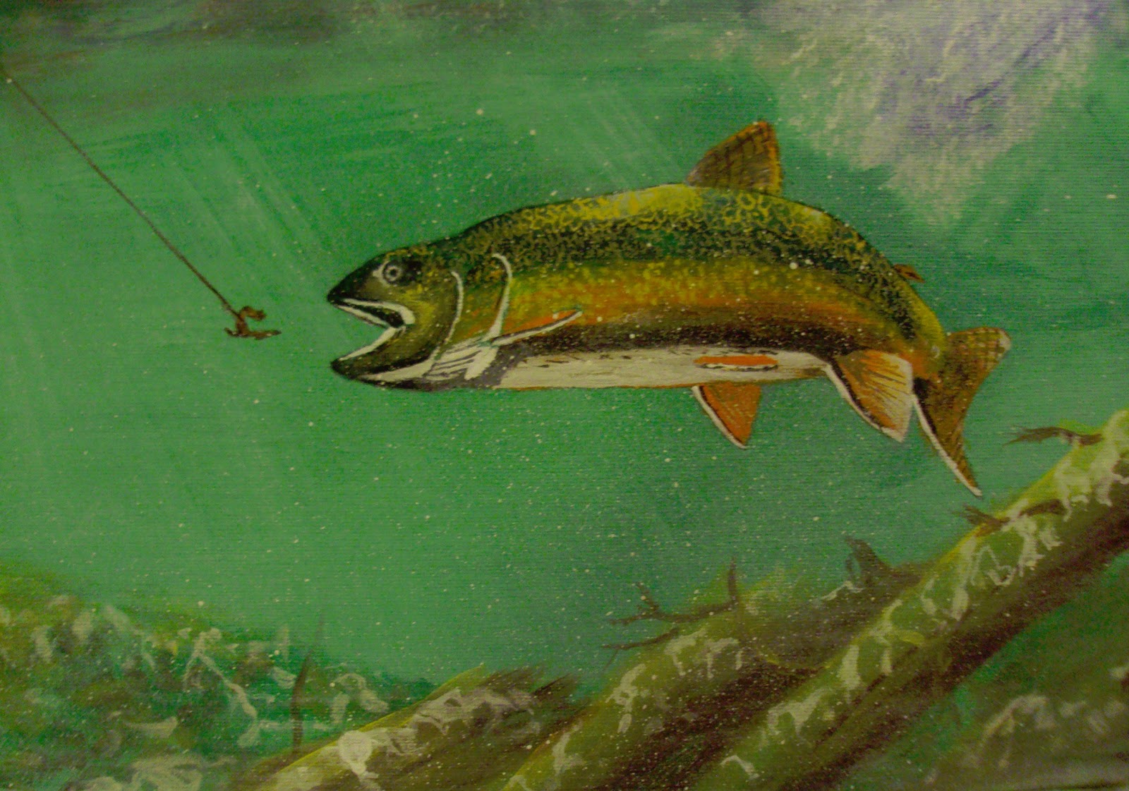 Harrys Art BROOK TROUT