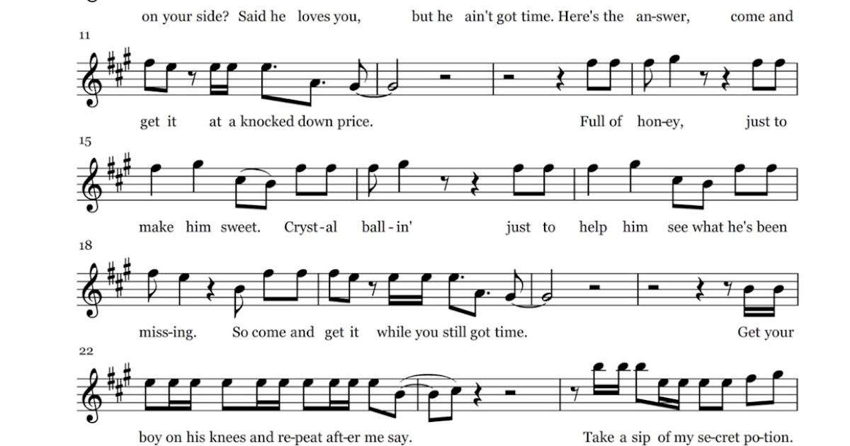 little mix black magic sheet music pdf