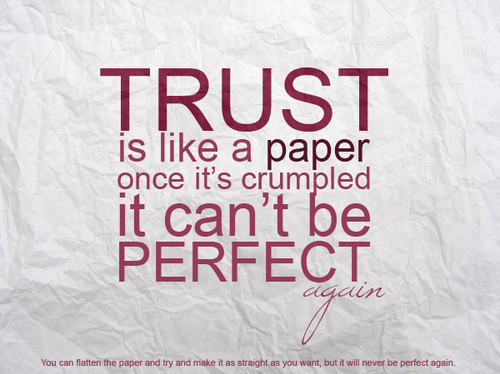 Wise Saying on Trust | WiseImage
