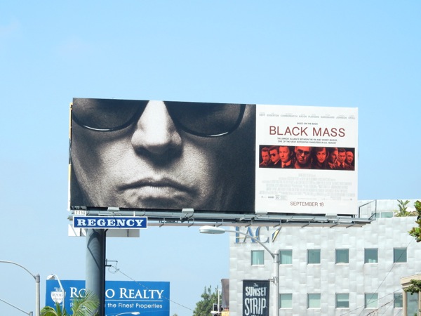 Black Mass movie billboard Black Mass movie billboard