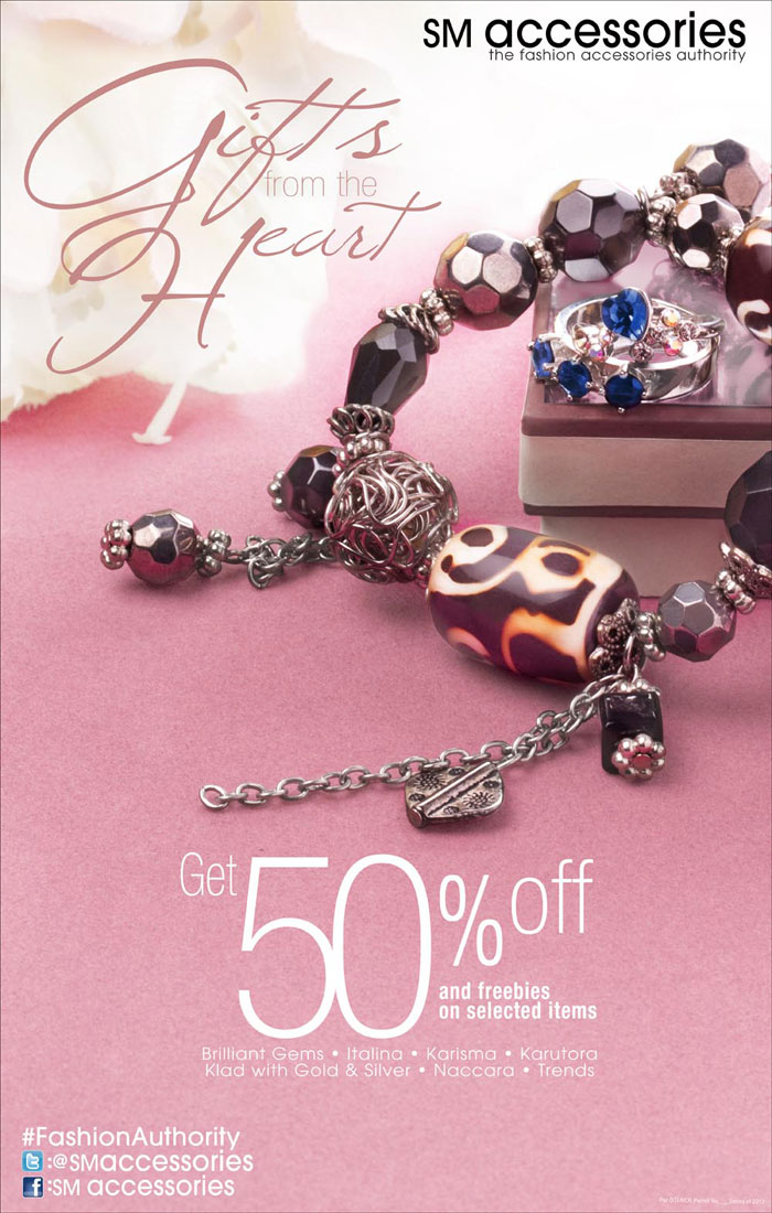 Manila Shopper SM Accessories Valentine's SALE & Knockout Sale at SM