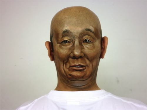 03-Bald-1-Japanese-Artist-Zhao-Ye-趙-燁-Body Painting-Freaky-www-designstack-co