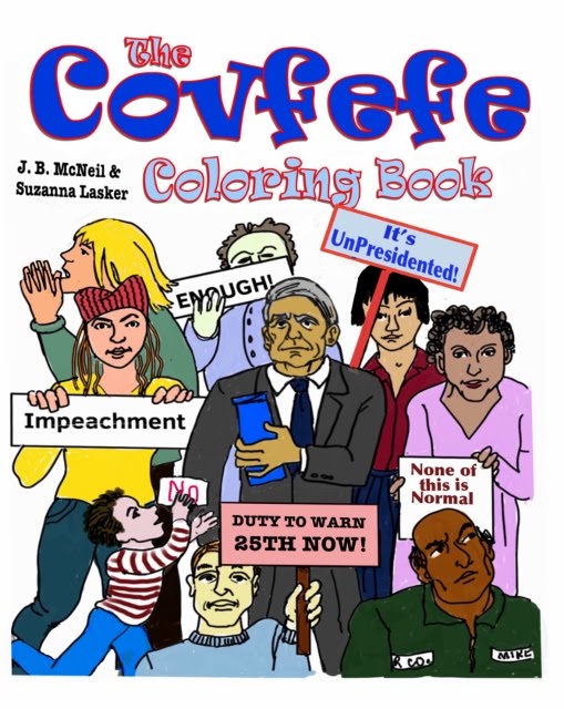 The Covfefe Coloring Book