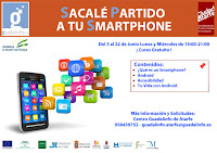 Sacalé partido a tu Smartphone Curso de utilización de Smartphone en Guadalinfo Atarfe