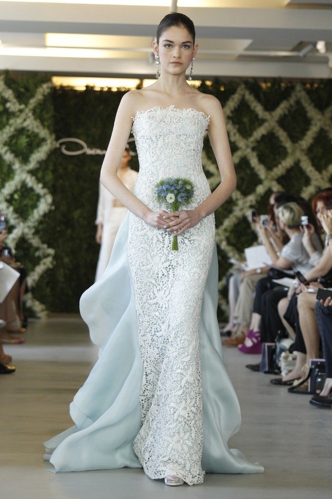 Special Wedding Gowns Two Tone Dresses 2013 Wedding Trend