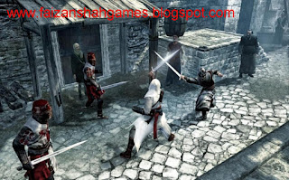 Fighting With Sword Assassin's creed 1 story