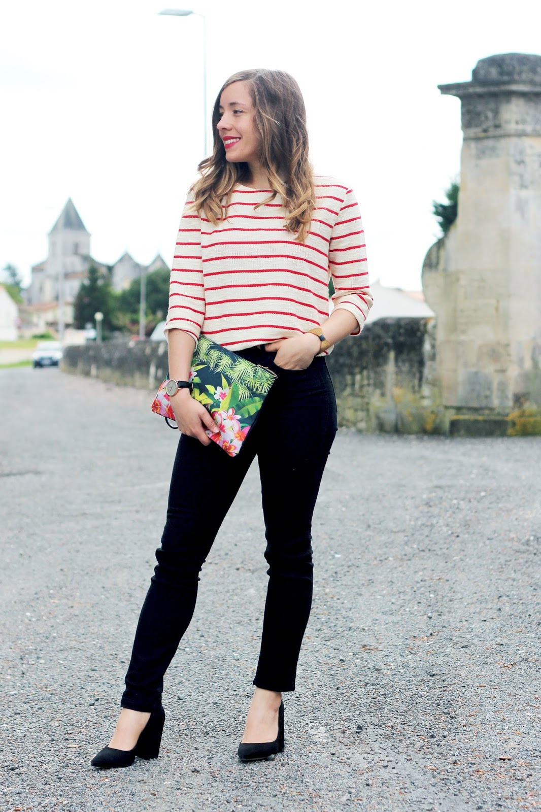 1P10S #51 Blogueuse mode Bordeaux tenue printemps