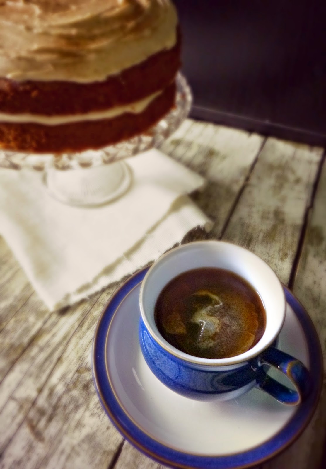 The Spoon and Whisk Tea + Cake = Vanilla Chai Cake!