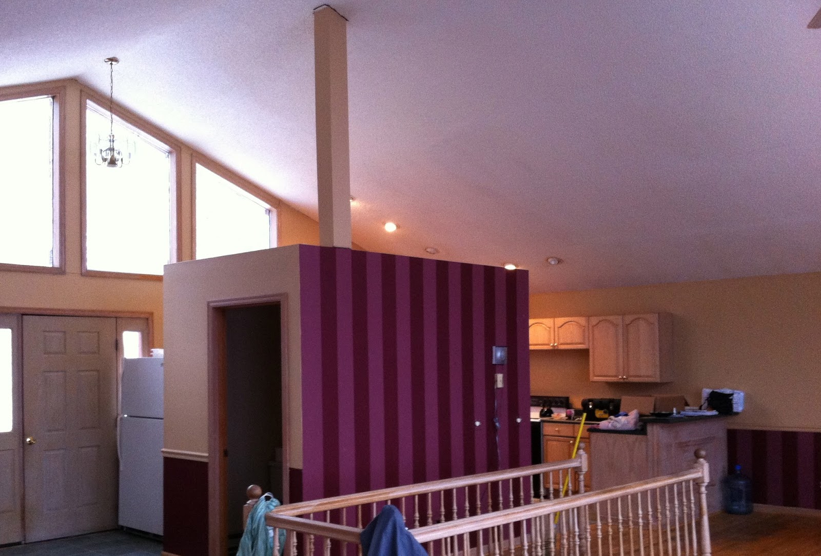 Croquet Cocktails How To Paint Over Circus Tent Stripes The