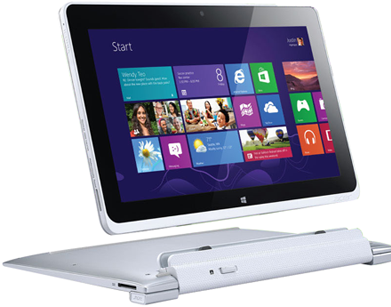 Acer Iconia W510 PC Tablet dengan Windows 8 Gambar Iconia PC Tablet dengan Windows 8