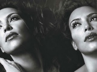 Kardashian Silver Body Paint on Celebrities Of 2012 Kim Kardashian Body