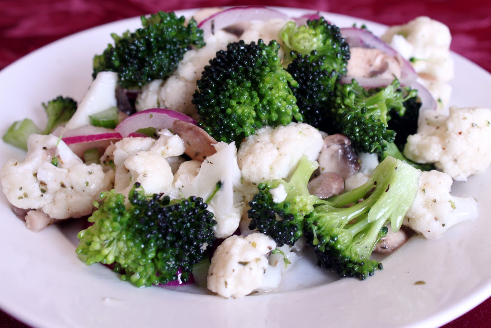 Salads and Such Broccoli 'N' Cauliflower Salad