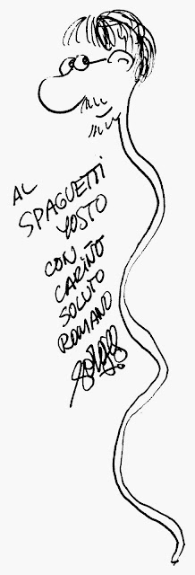 Josto Maffeo en una caricatura de Forges