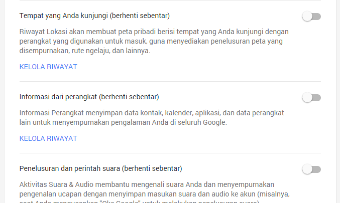 Cara Mencegah Google Menyimpan Aktivitas Online Anda Cara Mencegah Google Menyimpan Aktivitas Online Anda