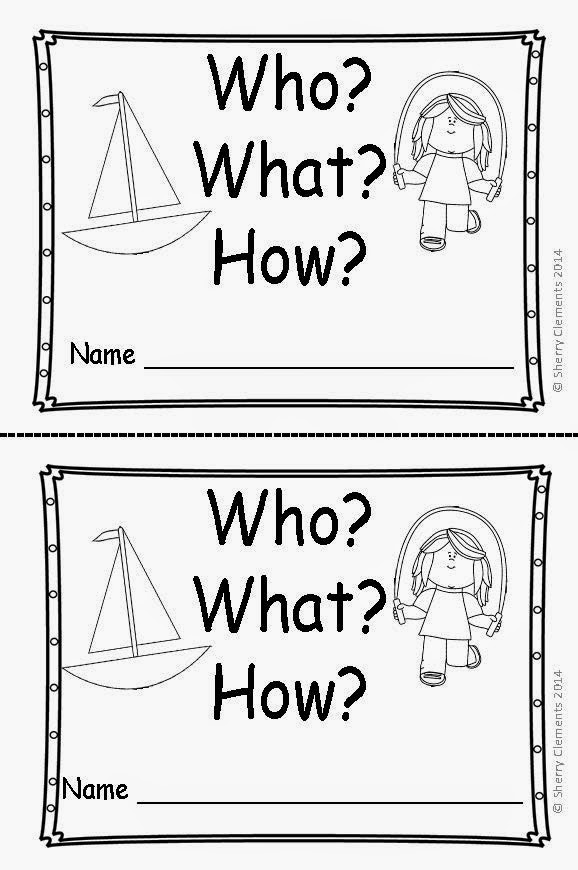 Dr. Clements' Kindergarten : Reading Comprehension: Who? What? How?