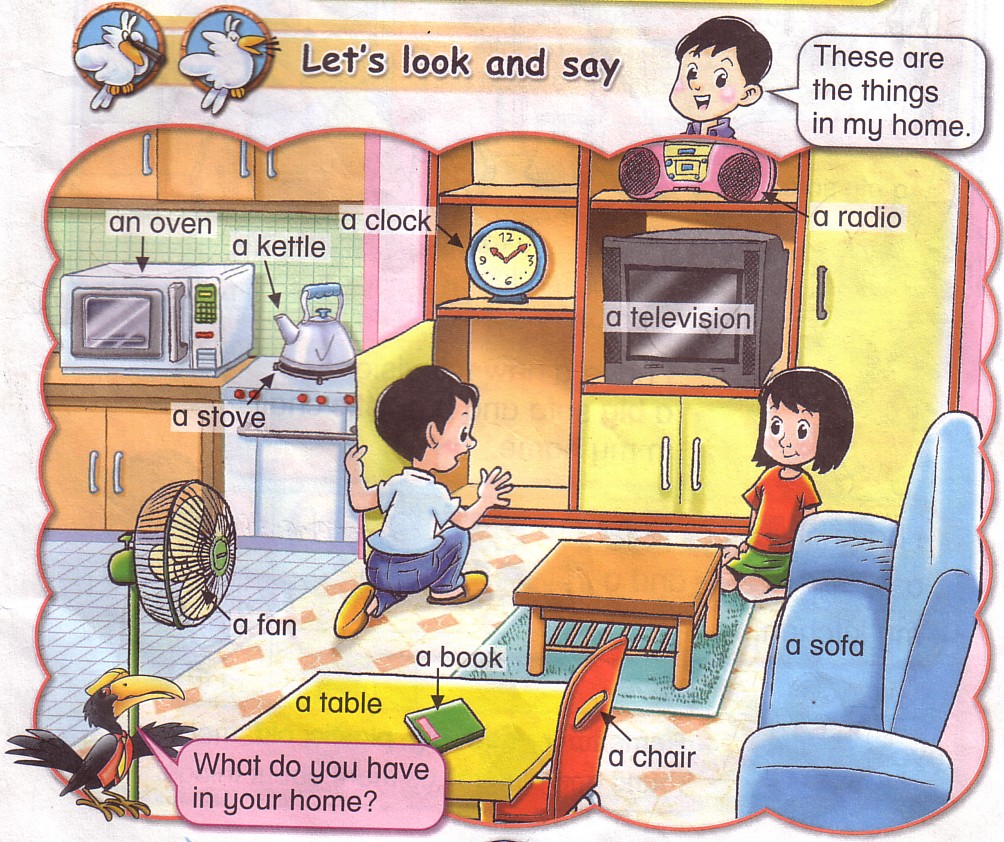 Living Room Things Names With Pictures