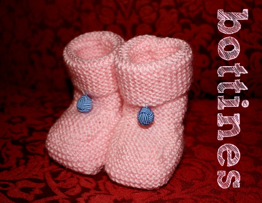 comment tricoter des bottes pour bebe