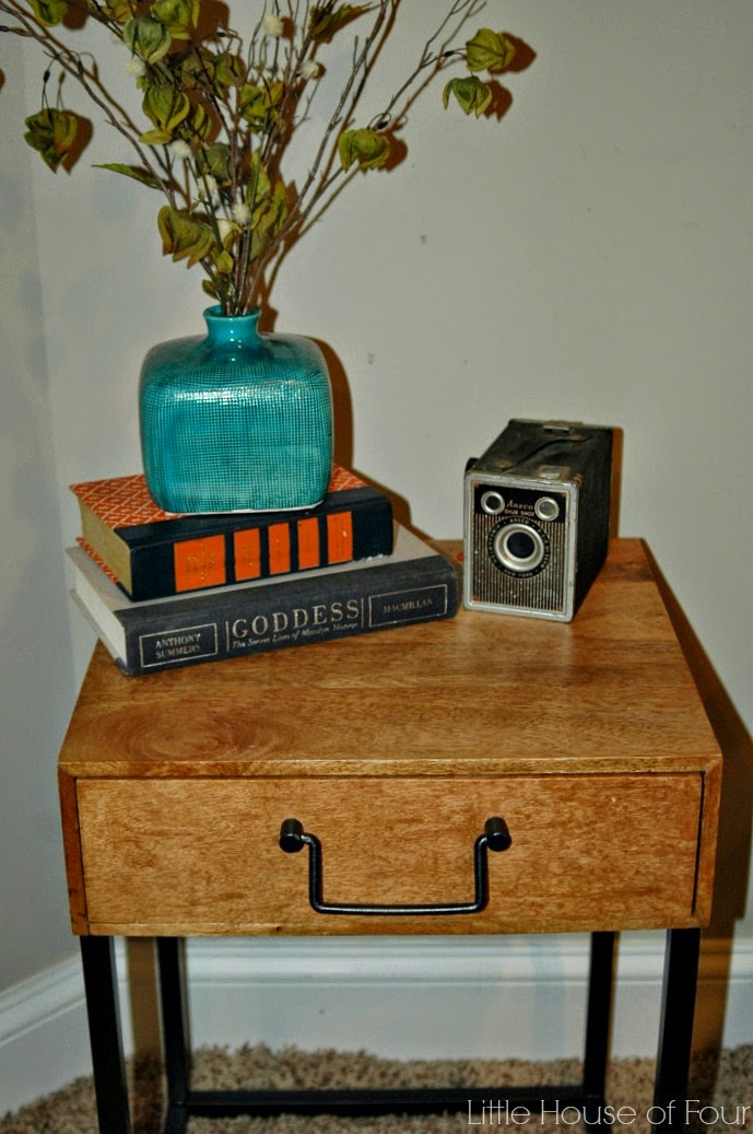 Quick and Easy Target Side Table Makeover Little House of Four