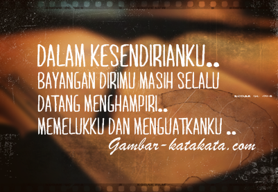 Gambar DP BBM Kata Kata Kesepian