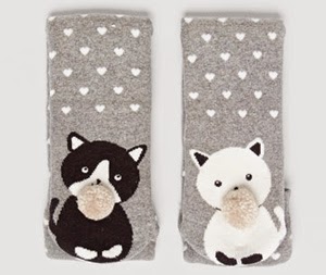 Calcetines Oysho estampados de gatitos calcetines Oysho