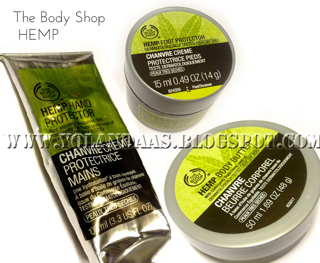 Yolanda G ♥ The Body Shop Skincare Hemp Seed Oil