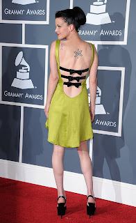 Pauley Perrette at the Grammys