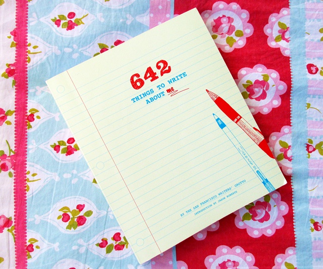 Book Review 642 Things To Write About Me Polka Spots and Freckle Dots