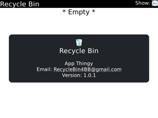 Recycle Bin Recycle Bin