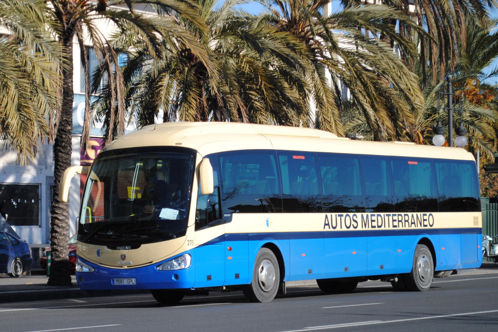 Autocares en Valencia Autos Mediterráneo 270