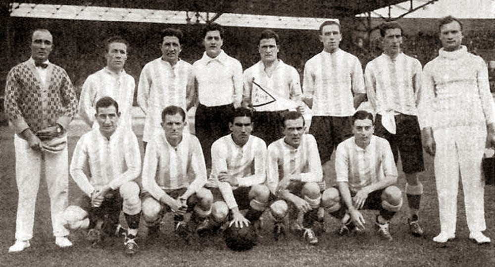 EL FÚTBOL DE TODOS LOS TIEMPOS: URUGUAY 0-ARGENTINA 6. AÑO 1902