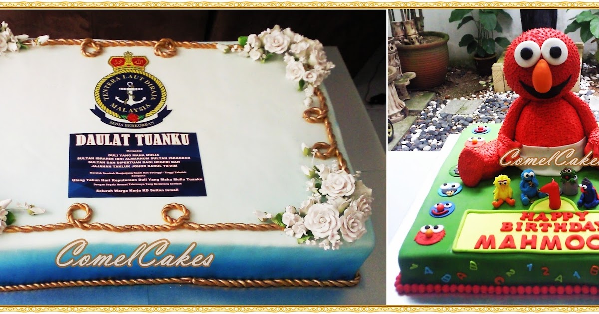 Comel's Cakes & Cupcakes Johor Bahru DYMM SULTAN IBRAHIM , SULTAN