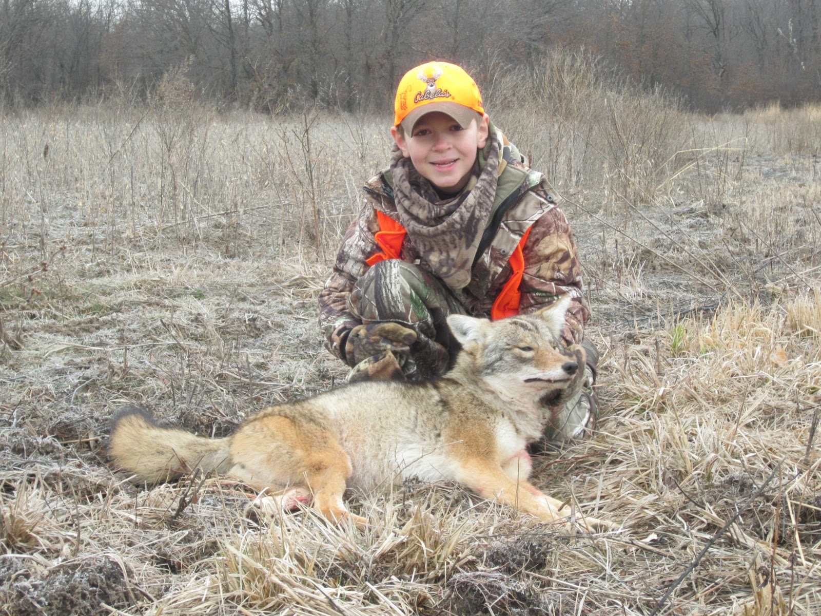 MinnyMO Hunting 2012 MO Youth Hunt....Logan's 1st Deer hunt