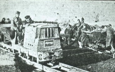 Italian POWs working on the Bridgemary Estate