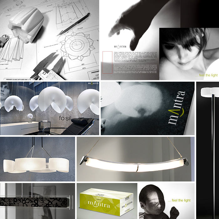  Multidisciplinary design and creative direction for Mantra Lighting by Somerset Harris 