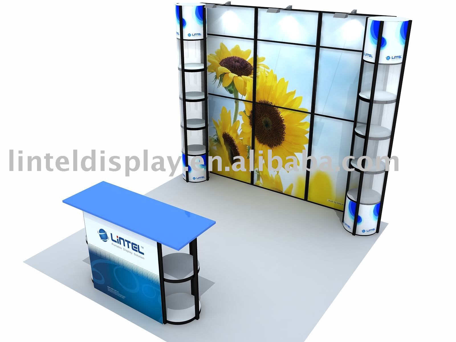 Booth Zombie Pic Portable Booth Displays