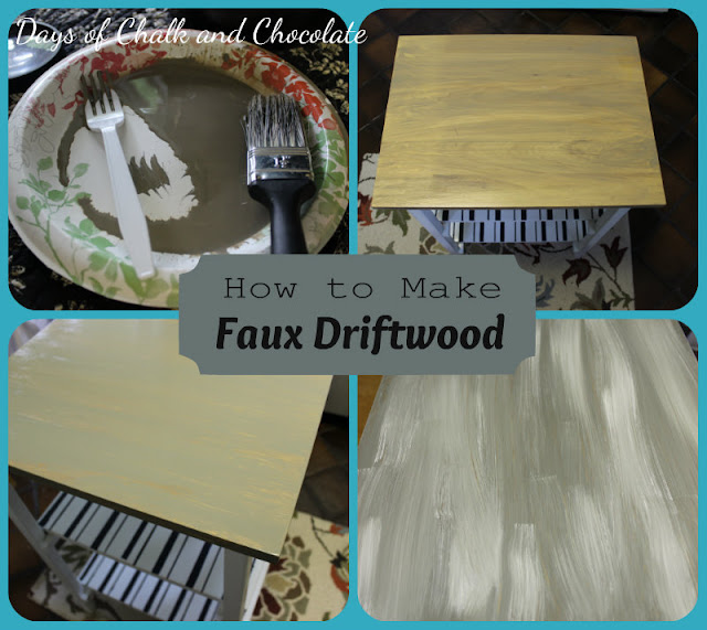 How To Make Faux Driftwood Days of Chalk and Chocolate